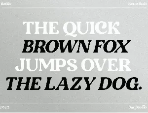 Bastie - Elegant Serif Font