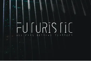 Futuristic font