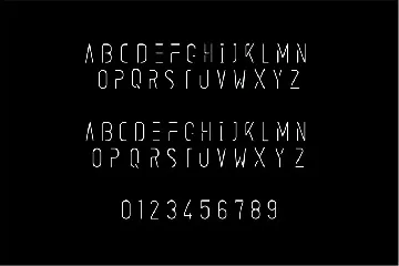 Futuristic font