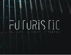 Futuristic font