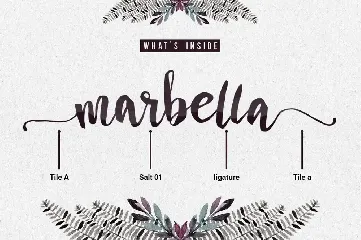 Marbella Typeface font