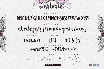 Marbella Typeface font