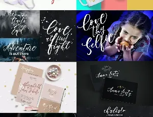 Chalisto Script + Extras font