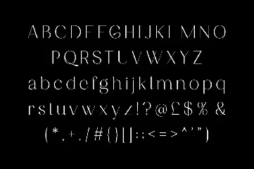 Million of Vantages font