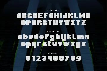 Megastel - Big Black Sans Font