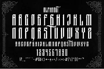 Montors Modern Blackletter Font