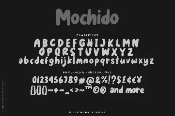 Mochido font