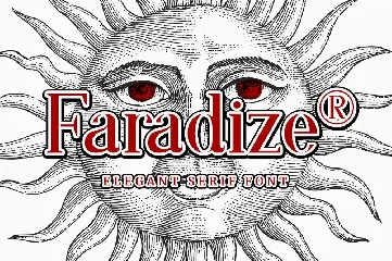 Faradize - Elegant Serif Font