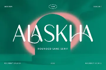 Alaskha - Advertisement Font