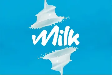 Milk font