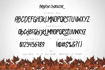 Breathe Typeface font