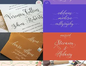 Edelweis Script font