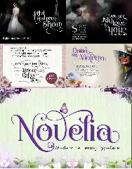 Novelia Typeface font