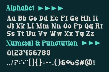 Dumpy - A Modern Display Font