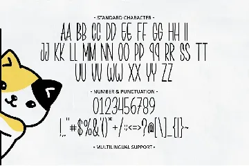 Meowy font