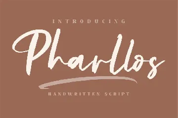 Pharllos Signature Script font