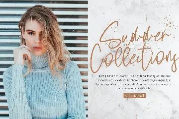 Sabina Angellica - Modern Script Font