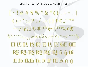 Lourena font