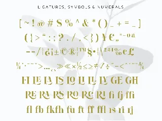 Lourena font