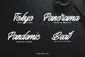 Athena Script Font