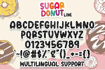 Sugar Donut Crafty Font