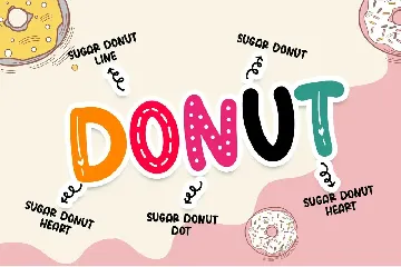 Sugar Donut Crafty Font