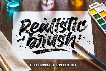 Superion - Brush Font