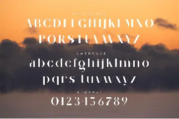 Mavisa Modern Sans Serif Typeface font