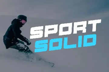 Sport Solid font