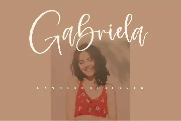 Gabriesta Script Font