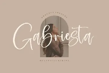 Gabriesta Script Font