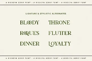 Bookinnes - Business Font