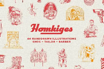 Homkiges - Logo Display Font