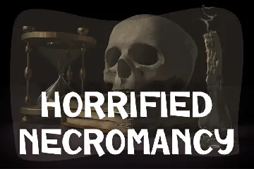 Horrified - Modern Spooky Font