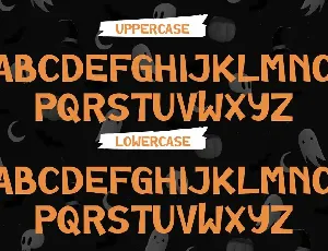 Horrified - Modern Spooky Font