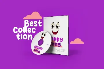 Purple Smile font