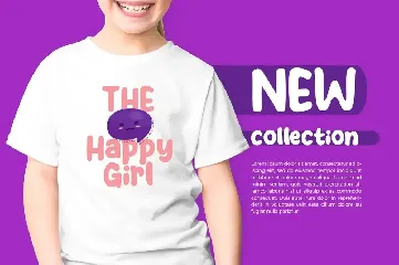 Purple Smile font