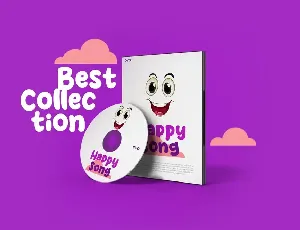 Purple Smile font