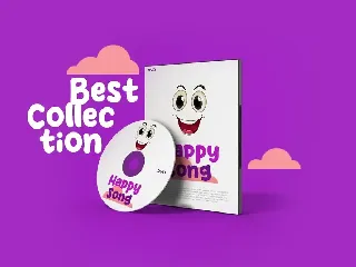 Purple Smile font