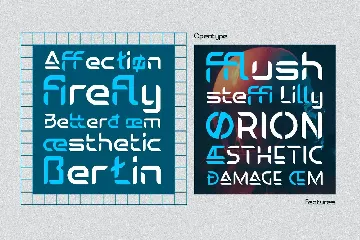 Oxstars - Future Display font