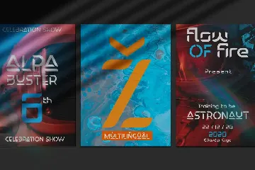 Oxstars - Future Display font