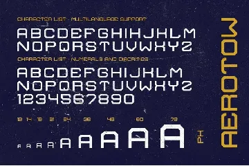 Aerotow Font