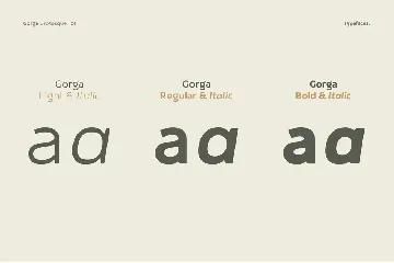 Gorga Grotesque font