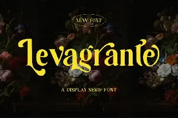 Levagrante - Display Serif Font