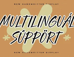 Ruby Buster New Handwritten Display font