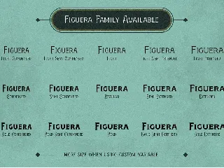 Figuera Variable Fonts