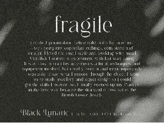 Black Lunatic | Elegant Serif Font