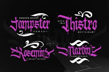 Ventralie-Blackletter Font