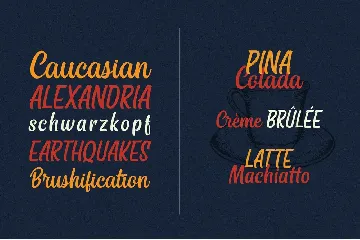 Eastside Brush - Casual Fonts Trio