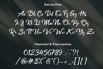 Katrine font